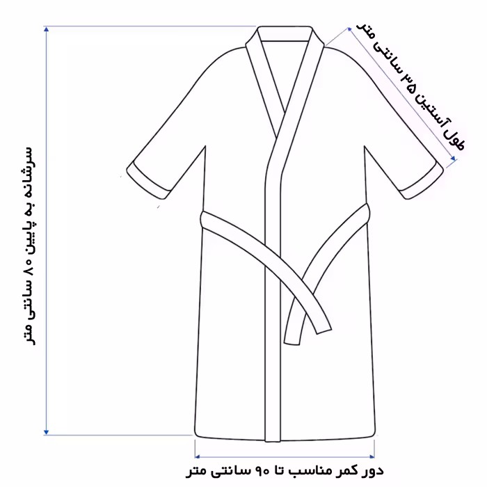حوله پالتویی کودک ماهان طرح بن تن سایز 80 سانتی متر