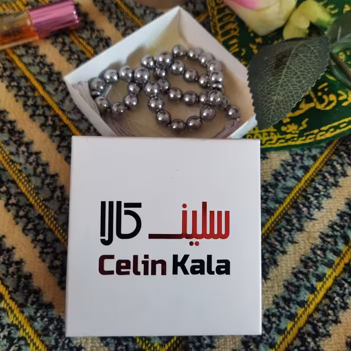 تسبیح سلین کالا مدل حدید کد tas33n8had