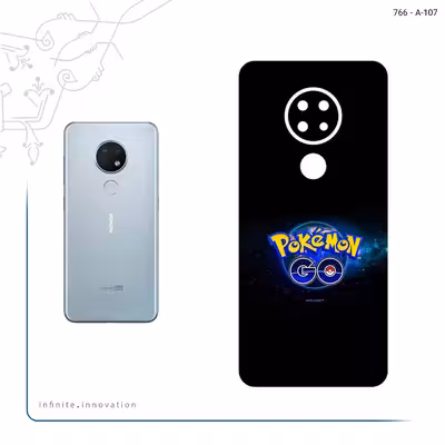 برچسب پوششی ماهوت مدل Pokemon Go Game Series مناسب برای گوشی موبایل نوکیا 6.2