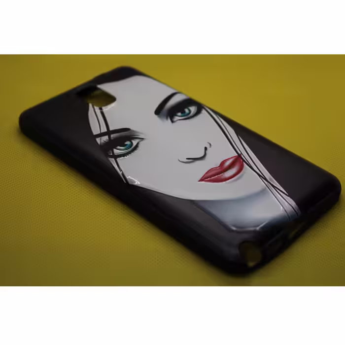 کاور مسیر طرح دختر مدل nw-01 مناسب برای گوشی موبایل سامسونگ Galaxy Note 3 