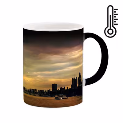 ماگ حرارتی کاکتی طرح شهر مدل mgh13354