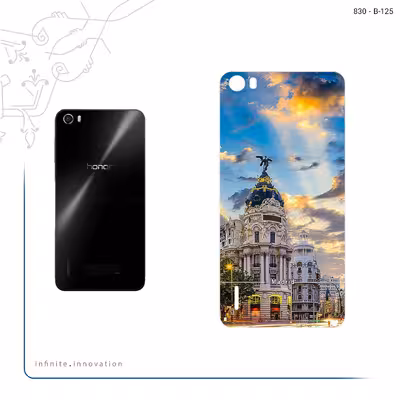 برچسب پوششی ماهوت مدل City of Madrid مناسب برای گوشی موبایل آنر 6