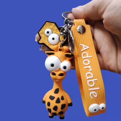 جاکلیدی مدل سیلیکونی طرح زرافه