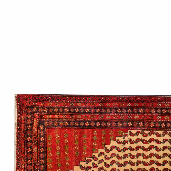 فرش دستبافت دو و نیم متری مدل نقشه بلوچ  کد 23.1310