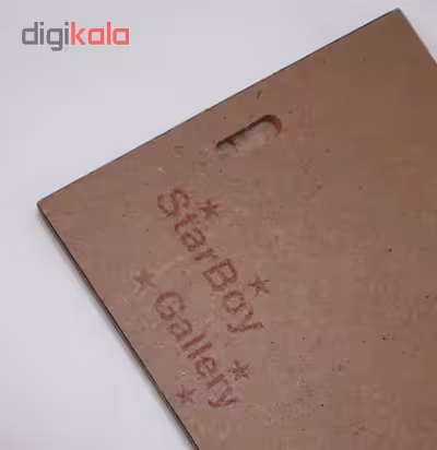 تابلو شاسی گالری استاربوی طرح دختر و بلبل مدل نقاشی هنری 008