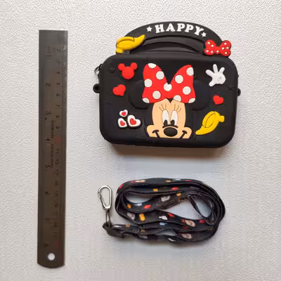 کیف رودوشی بچگانه مدل میکی موس سیلیکونی کد S B 66