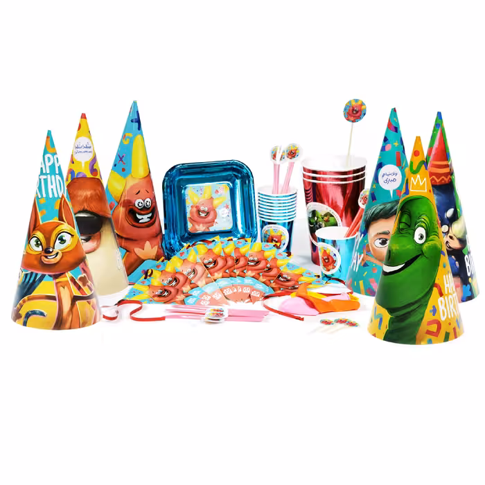  مجموعه 118 عددی تم تولد آی قصه طرح کاراکترهای «آدام فاضایا»