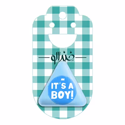 پیکسل خندالو طرح تعیین جنسیت مدل مثلثی کد 10956