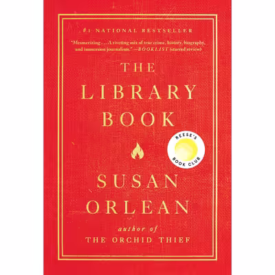 کتاب The Library Book اثر Susan Orlean انتشارات Simon &amp; Schuster