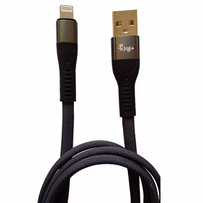 کابل تبدیل USB به لایتنینگ کینگ پلاس مدل HK-23 طول 1 متر