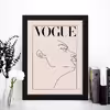 تابلو مدل مینیمال Vogue کد m2579-w
