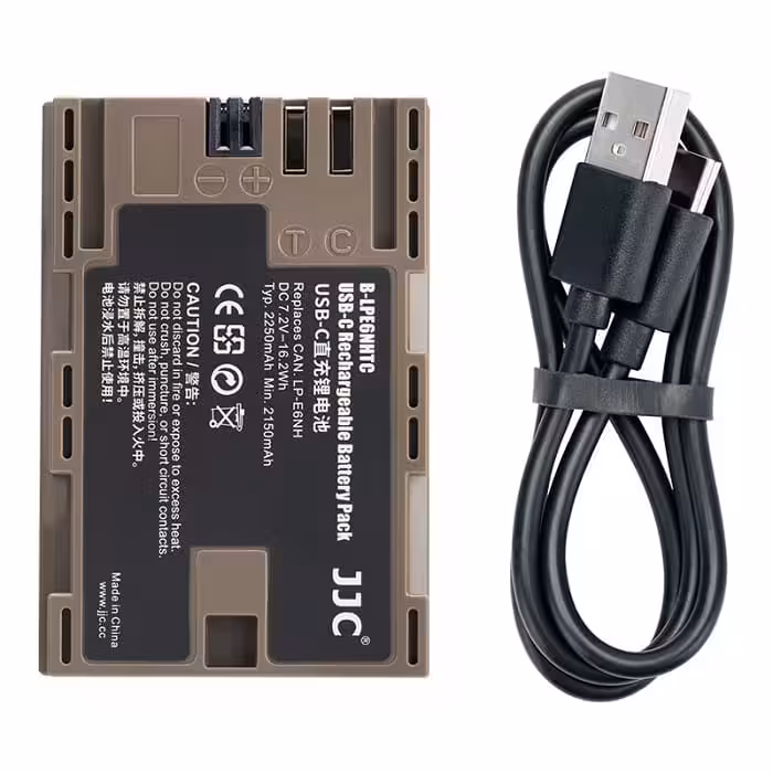 باتری شارژی دوربین کنون جی جی سی مدل B-LPE6NHTC