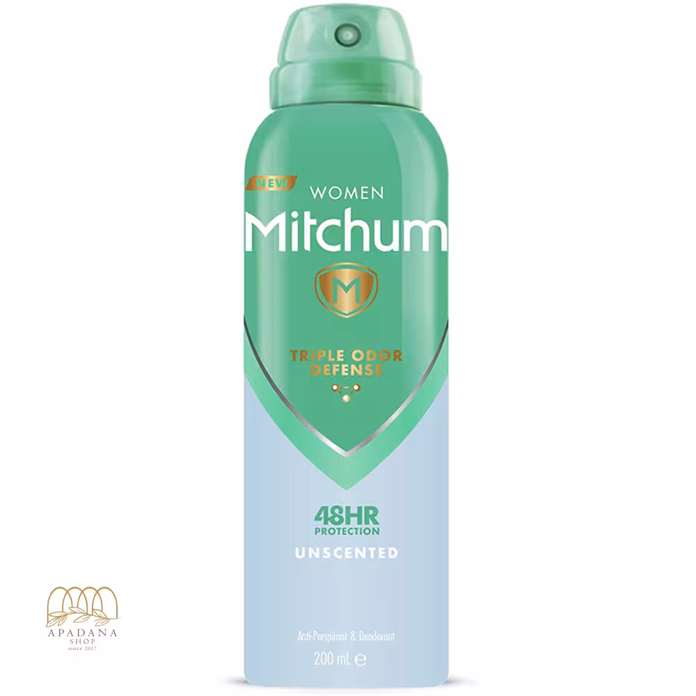 اسپری ضد تعریق زنانه میچام فاقد رایحه Unscented حجم 150 میل