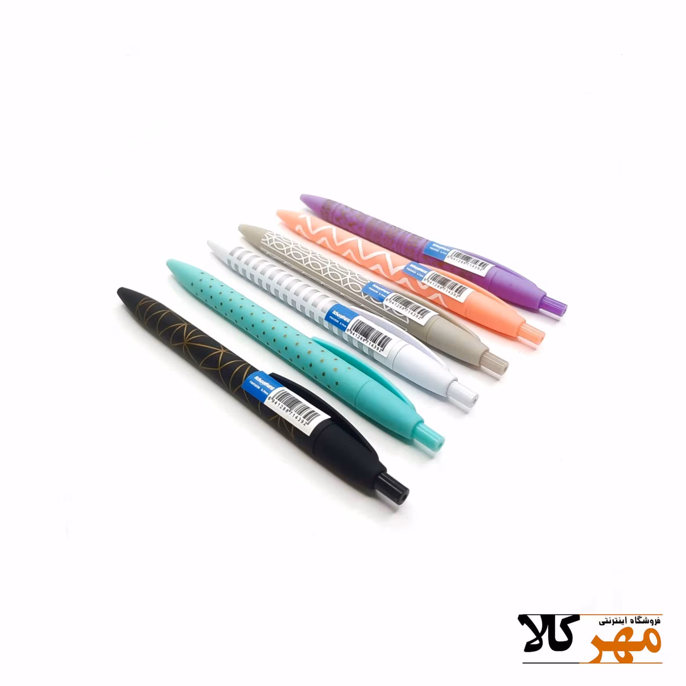 روان نويس اسکول فنس فشاري رنگ بنفش