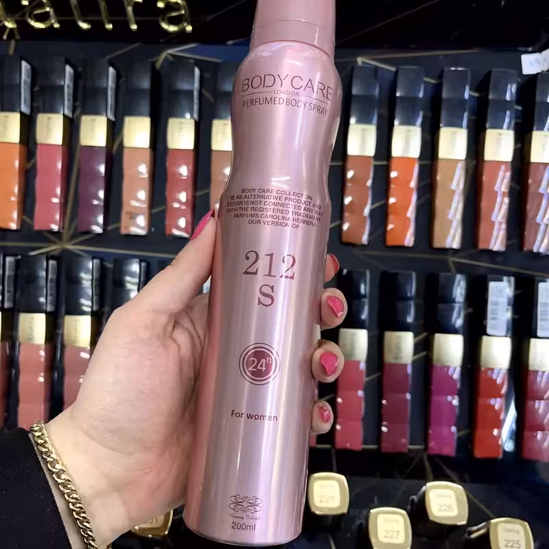 اسپری خوشبو کننده زنانه بادی کر مدل 212S حجم 200 میلی لیتر | amazonchi