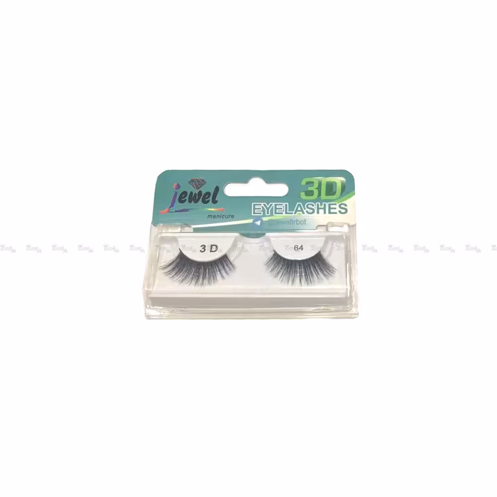 مژه مصنوعی جفتی نیمه مدل 3D-066 جویل