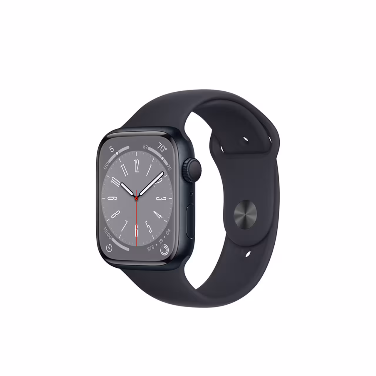 ساعت هوشمند اپل واچ سری 8 مدل Midnight Aluminum Case Midnight Sport Band-41MM - مشکی - اصلی (گارانتی 6 ماهه شرکتی)