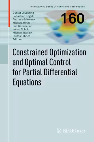 خرید و دانلود نسخه کامل کتاب Constrained optimization and optimal control for partial differential equations