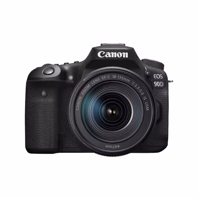 دوربین عکاسی کانن مدل EOS 90D DSLR kit EF-S 18-135mm IS USM