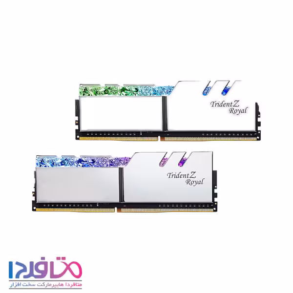 رم جی اسکیل دو کاناله 64 گیگابایت مدل Trident Z Royal RS فرکانس 3200 مگاهرتز