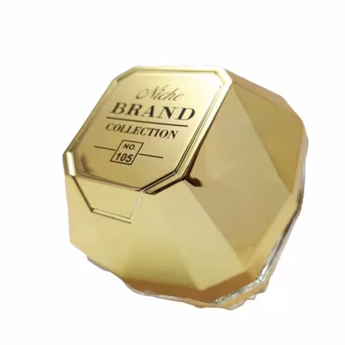 عطر جیبی زنانه لیدی میلیون برند کالکشن مدل105 حجم 25 میل