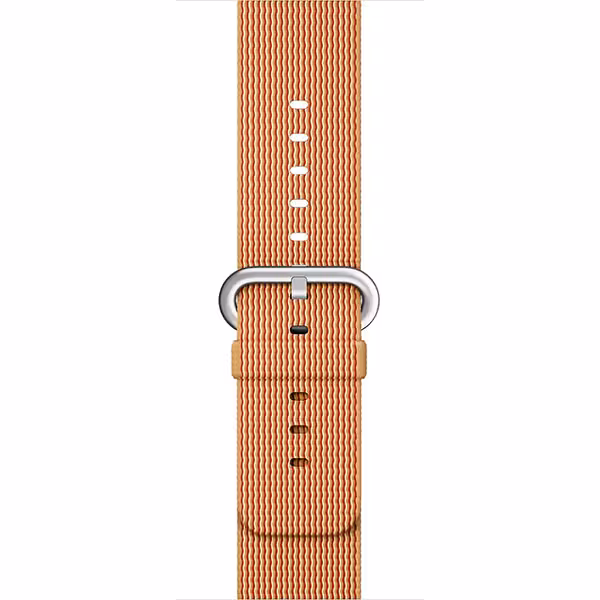 بند اپل واچ 3 نایلون مدل 42mm Gold Red Woven Nylon - Hiapple.ir