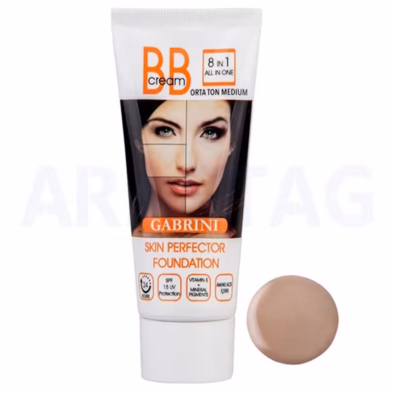 بی بی کرم گابرینی متوسط gabrini bb cream حجم 50 میلی