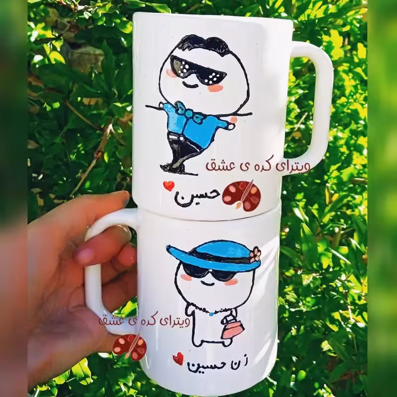 خرید ماگ-لیوان  ست  روی خرید ماگ-لیوان  عاشقانه ست زن و شوهری