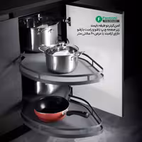 لمن کرنر دو طبقه دایمند عرض 600mm فانتونی مدل D016 و D017