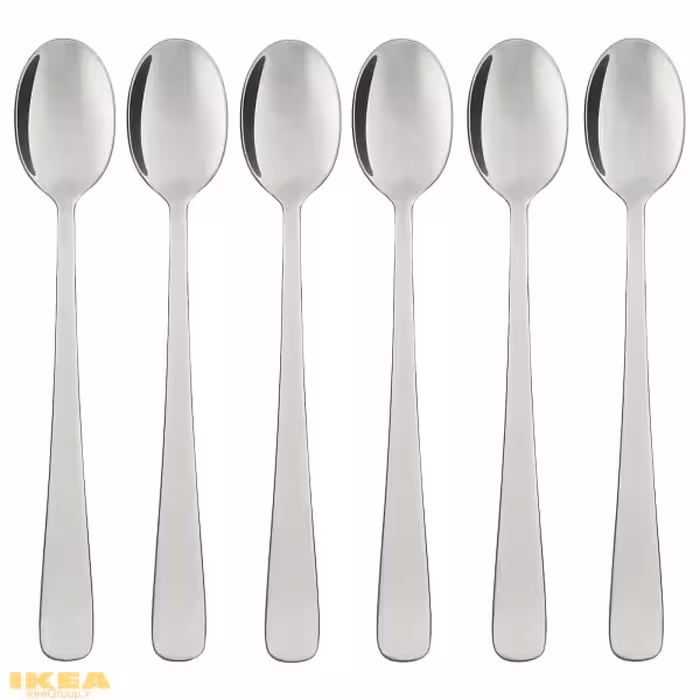 ست 6 تایی قاشق استیل مدل DRAGON | برند ایکیا | ارسال 15 الی 20 روز کاری