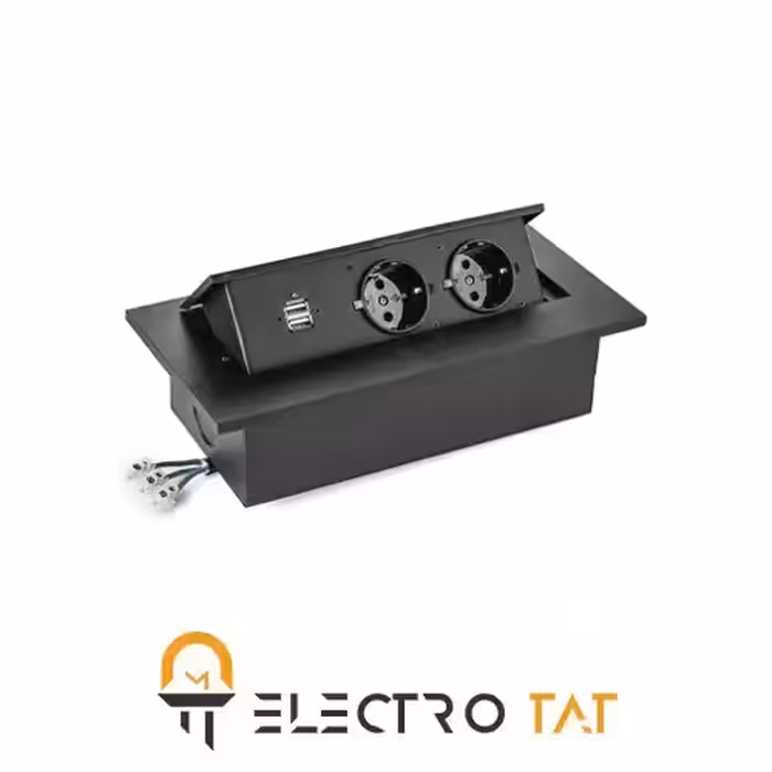 پریز توکار ملونی کد 10017