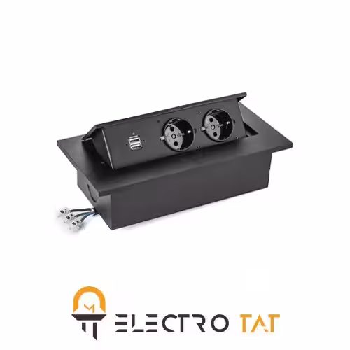 پریز توکار ملونی کد 10017