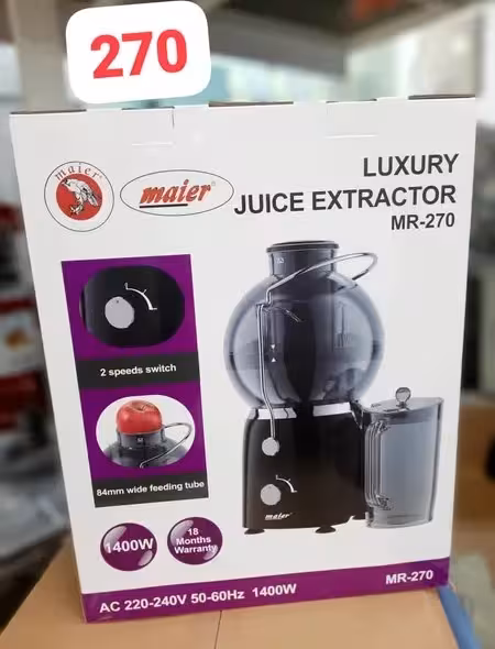 آبمیوه گیر تک کاره مایر مدل MR-270