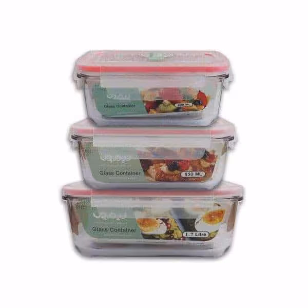 ظرف نگهدارنده لیمون مجموعه 3 عددی کد 3382