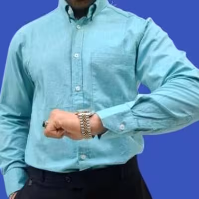 پیراهن مردانه صد درصد الیاف