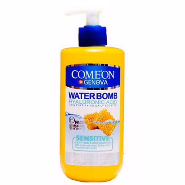 آبرسان کامان سری واتربمب حاوی عسل مناسب پوست حساس حجم 500 میل