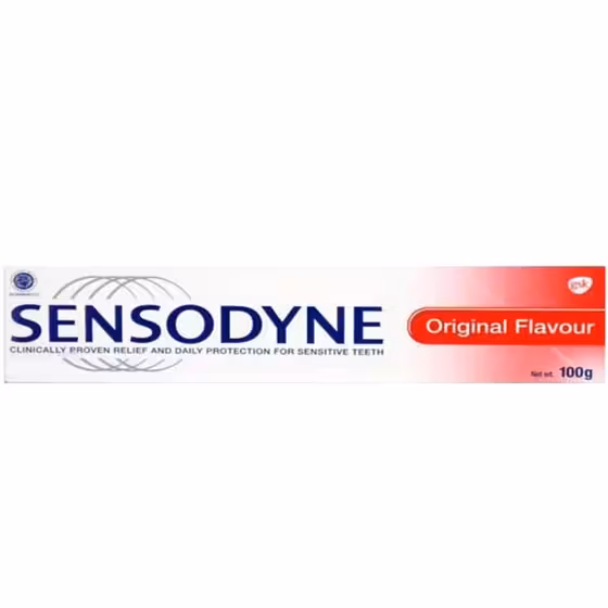 خمیردندان سنسوداین مدل Original flavour وزن 100 گرم