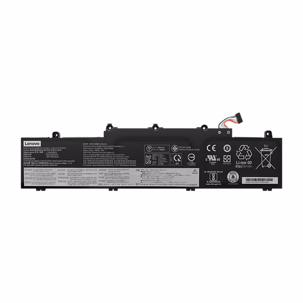 باتری لپ تاپ لنوو Lenovo ThinkPad E14 E15 L19C3PD5