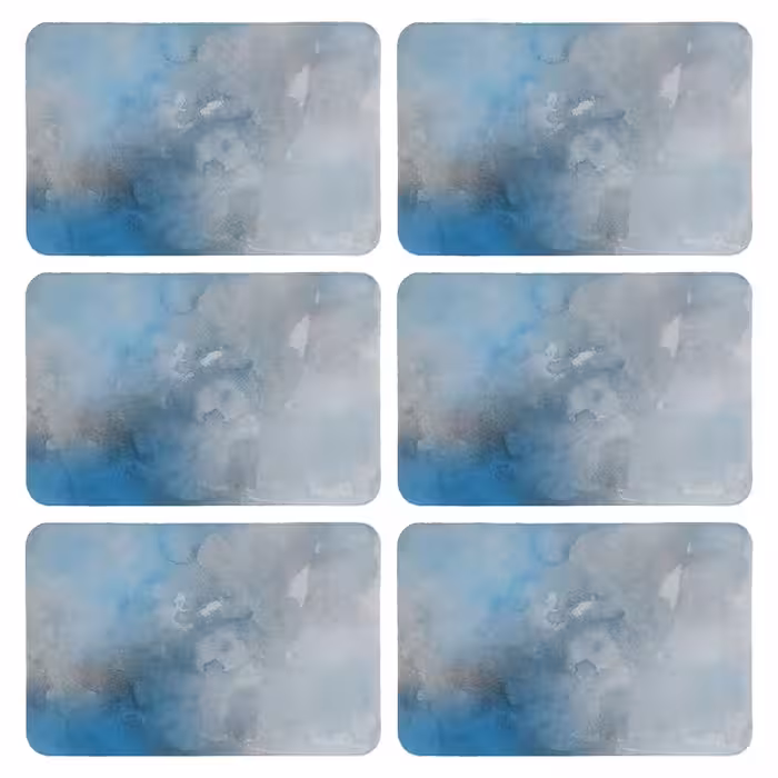 زیربشقابی طرح ابروبادی کد 9154 بسته 6 عددی | کالا مکس