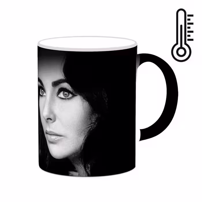 ماگ حرارتی   الیزابت تیلور Elizabeth Taylor  mgh25870