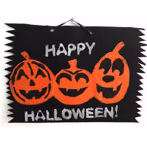 اویز هپی هالووین کدو کد یک