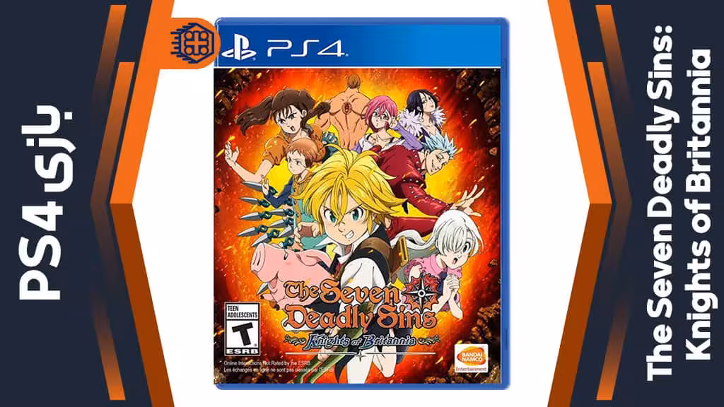 دیسک بازی The Seven Deadly Sins: Knights of Britannia – مخصوص PS4