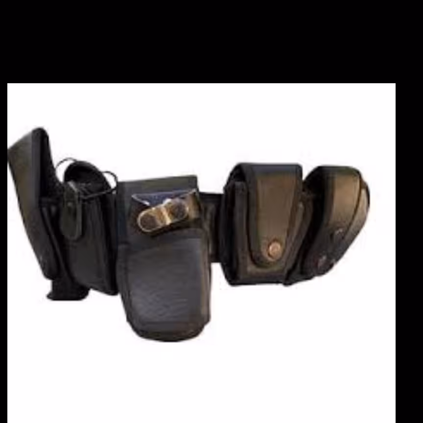 کمربند تجهیزات پلیس با جنس برزنت و جنس عالی 