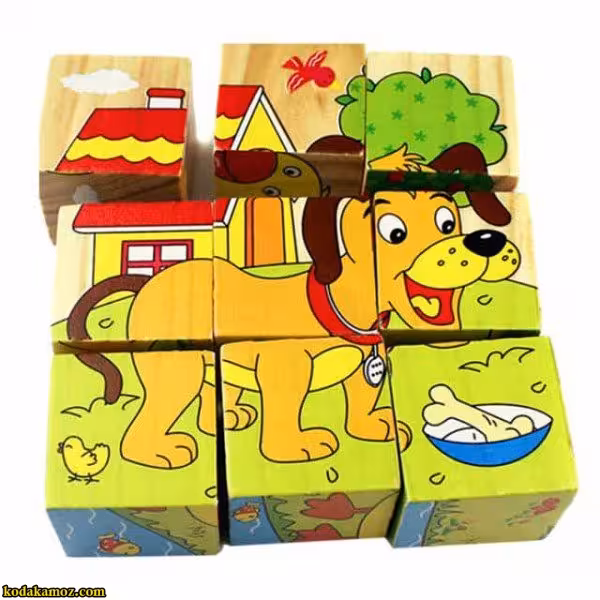 پازل مکعبی 9 عددی