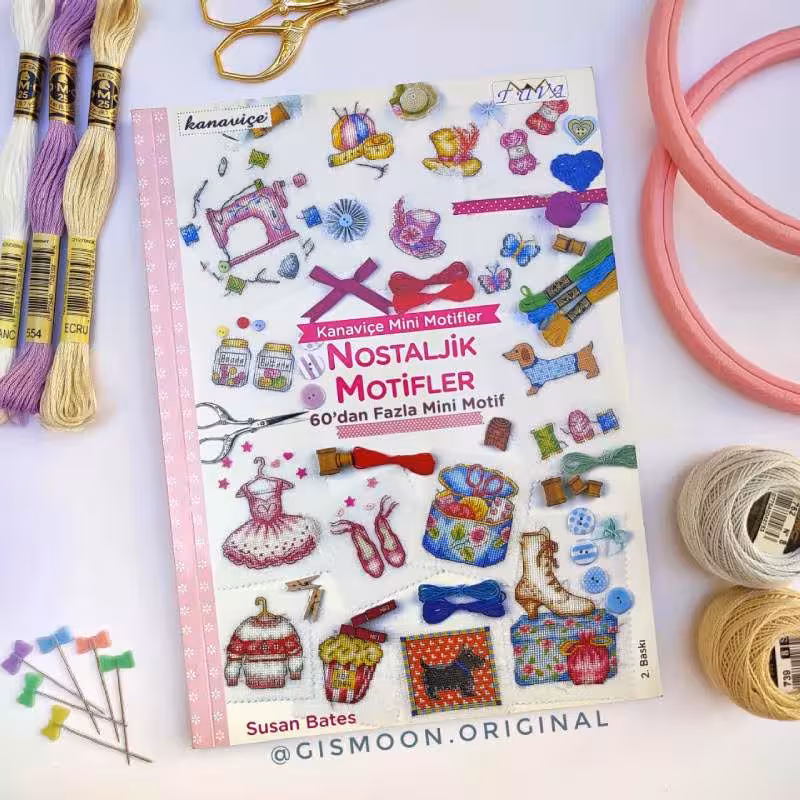 کتاب شماره دوزی Nostaljik Motifler