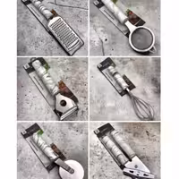 مجموعه ابزار آشپزخانه دسته ماربل (7 تکه)