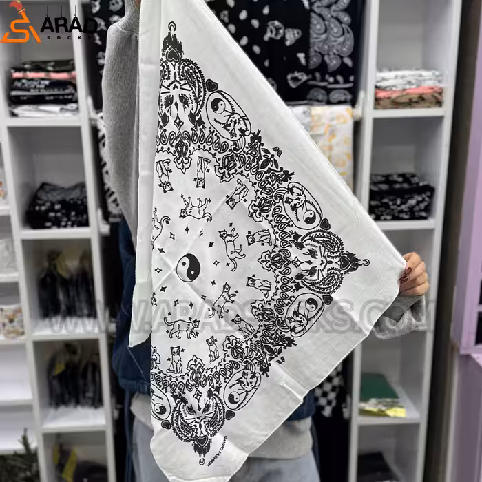 باندانا گربه سفید