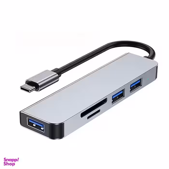 هاب 5 پورت USB-C مدل BYL-2013T