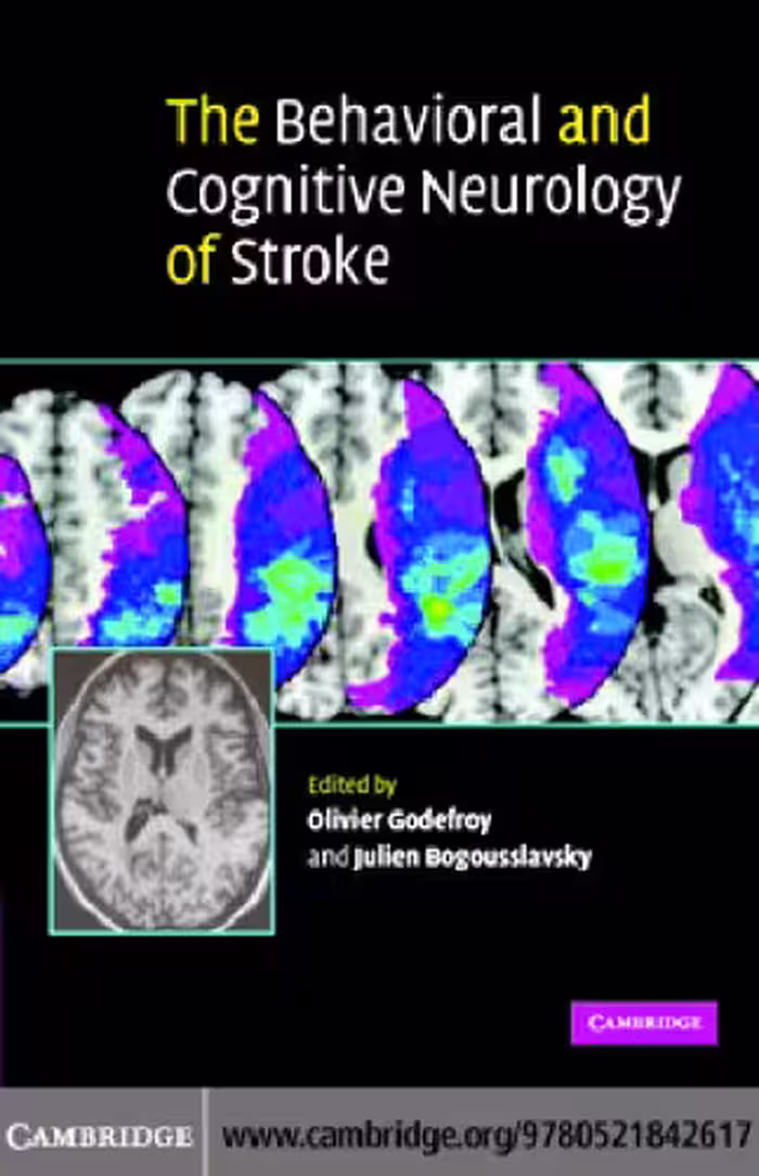 خرید و دانلود نسخه کامل کتاب The Behavioral and Cognitive Neurology of Stroke