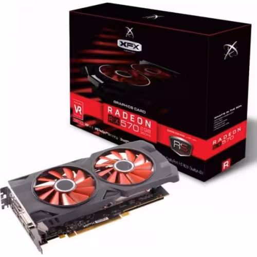 کارت گرافیک RX570 Xfx 8gb ظرفیت 8GB